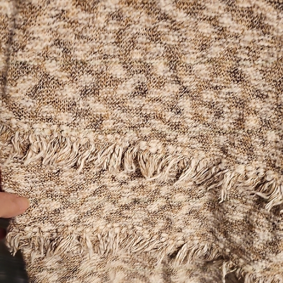 We The Free People Fishtail Pullover Sweater Empire Waste W/ Fringe - Picture 6 of 8